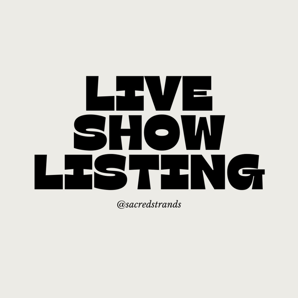 CUSTOM BRACELET LIVE SHOW LISTING